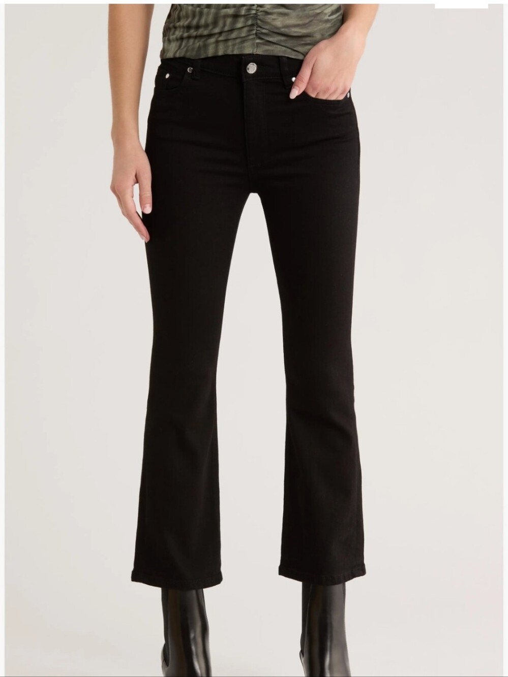 Jason Wu Crop Bootcut Jeans Size 14/27 NWT
